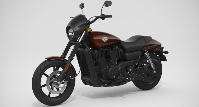 Harley-Davidson Street 500 2017 3D Model