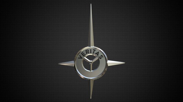 Veritas logo 3D Model