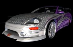 2Fast2Furious 2003 Mitsubishi Eclipse Spyder GTS 3D Model
