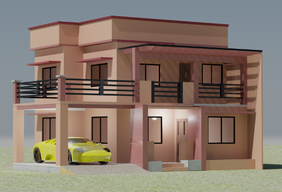 3d House 3D Model