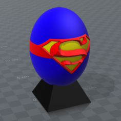 Superman Eggs “Superman” 3D Print Model
