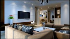 Modern fashion room 1852 3D Model