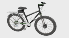 Mountain Bicycle 15 Speed 3D Model