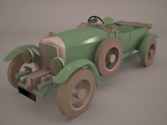 Bentley 45 Litre Blower 1927 3D Model