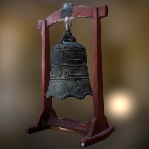 Chinese Bell						 Free 3D Model