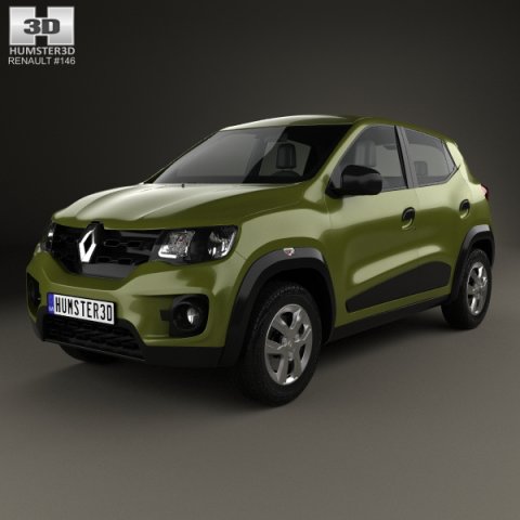 Renault Kwid 2016 3D Model