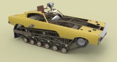 Peacemaker from Mad Max Fury road 3D Model