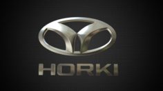 Horki logo 3D Model