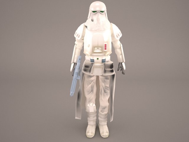Snowtrooper Star Wars 3D Model