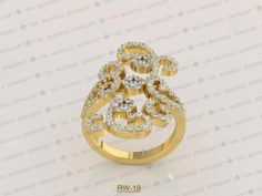 Womens Ring-RW-19 3D Model