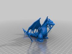 Charizard (Minimal Supports) 3D Print Model