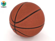 Common Basketball 3D Model