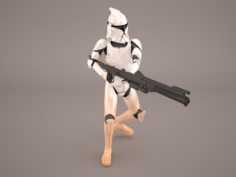 Clonetrooper Star Wars 1 3D Model