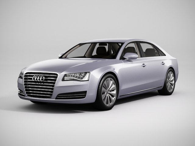 Audi A8 2013 3D Model