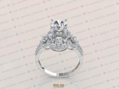 Womens Ring-RW-59 3D Model
