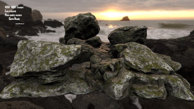 Rocks 3D Model