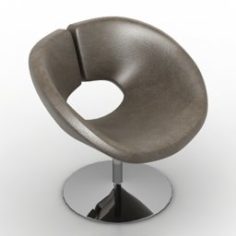 Modern armchair3 3D Model
