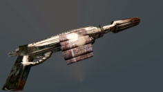 Futuristic weapon 3D Model
