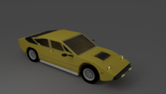 Lamborghini Urraco 3D Model