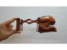 Moving Alien Chestburster Halloween Costume [No Support, Easy Assembly] 3D Print Model