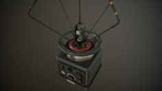 Radio station 3D Model