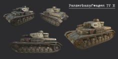 Panzer IV E 3D Model