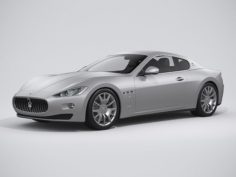 Maserati Granturismo 2014 3D Model
