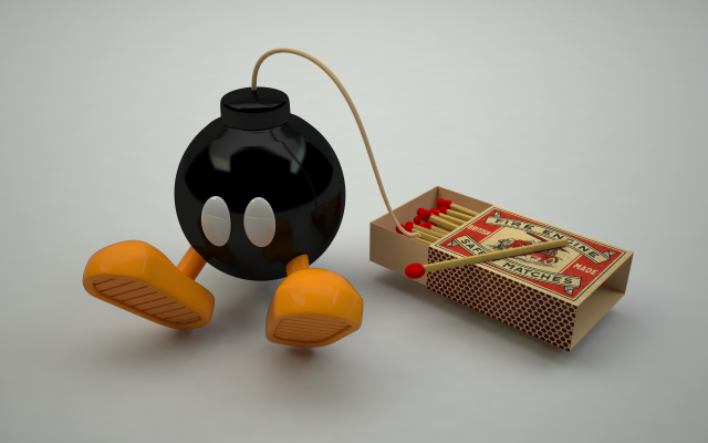 Bomb Free 3D Model