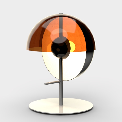 Theia Table Lamp 3D Model