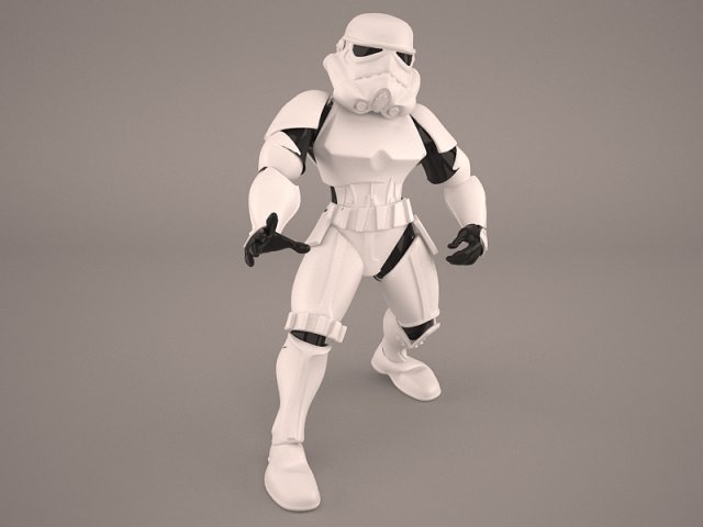 Storm Trooper Star Wars 3D Model
