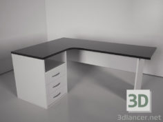 3D-Model 
computer desk