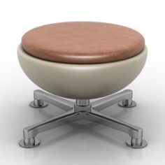 Modern stool Free 3D Model