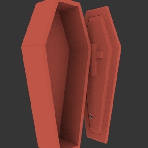 coffin 3D Print Model