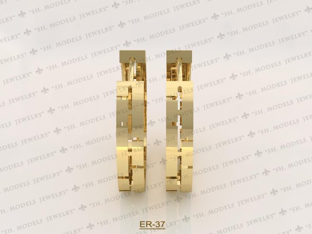 Earrings-37 3D Model