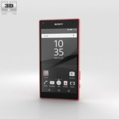 Sony Xperia Z5 Compact Coral 3D Model