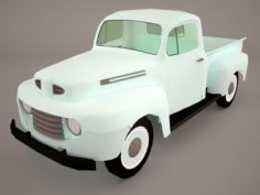 Ford F100 1956 3D Model
