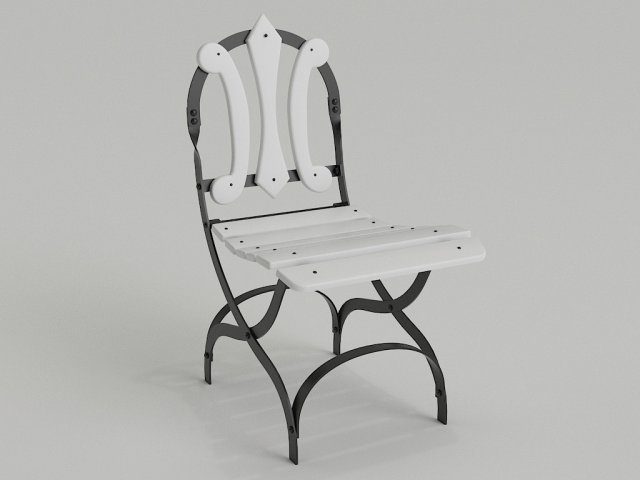 Outdoor chair 3D Model