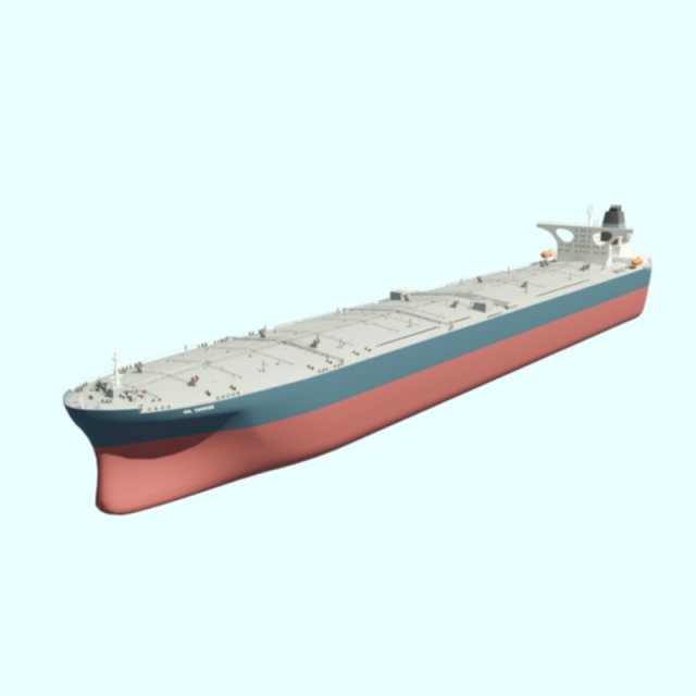 Oil tanker 3D Model