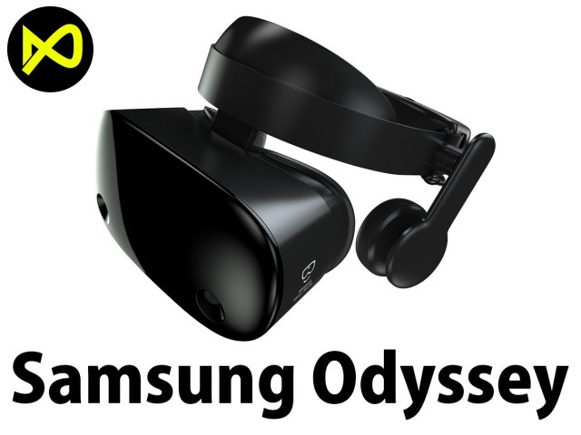 Samsung Odyssey Windows Mixed VR Headset 3D Model