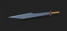 Thors sword from Thor Ragnarok 3D Model
