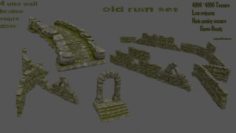 Old ruin 3D Model