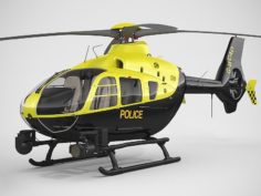 Eurocopter EC135 Police 3D Model