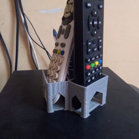 Simple TV remote 3D Print Model