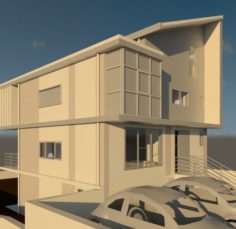 Building Design Revit Project 3D Model