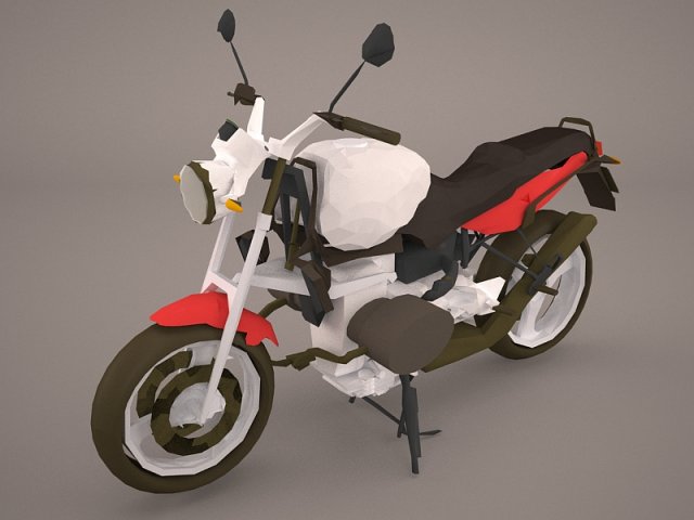 Ducati Scrambler Sixty2 3D Model