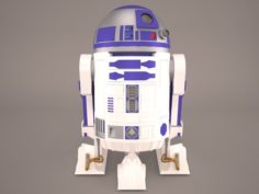 R2D2 Star Wars 3D Model