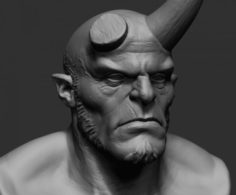 Hellboy Printable 3D Model