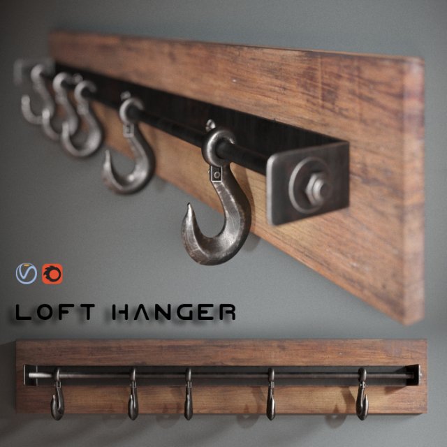 Loft hanger 3D Model