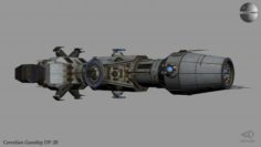 Correlian Gunship DP-20 3D Model
