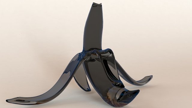 Vase banana 3D Model